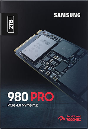 Samsung 980 Pro SSD 2TB M.2 Type With PCI Express 4.0 Connection Compatible With PlayStation 5 MZ-V8P2T0BW view 5