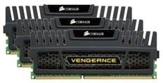 Corsair Vengeance 12GB DDR3 RAM with 3 Modules (3x4GB) and 1600 Speed for Desktop (CMZ12GX3M3A1600C9)