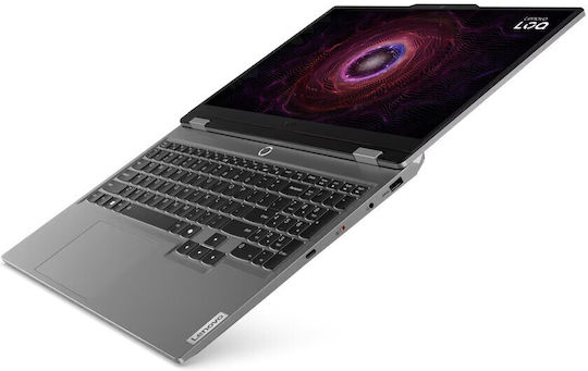 Lenovo LOQ 15ARP9 15.6" IPS FHD 144Hz (Ryzen 5-7235HS/16GB/512GB SSD/GeForce RTX 3050/W11 Home) Luna Grey (US Keyboard) view 2