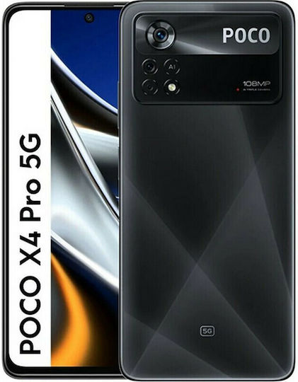 Xiaomi Poco X4 Pro 5G Dual SIM (6GB/128GB) Laser Black view 1