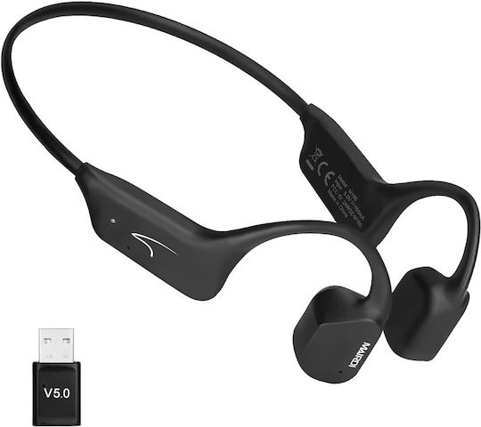 Wireless Bone Conduction Bluetooth Handsfree Headphones with Sweat Resistance