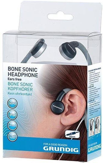 Grundig Bone Conduction Bluetooth Handsfree Earphones with Sweat Resistance Gray view 2