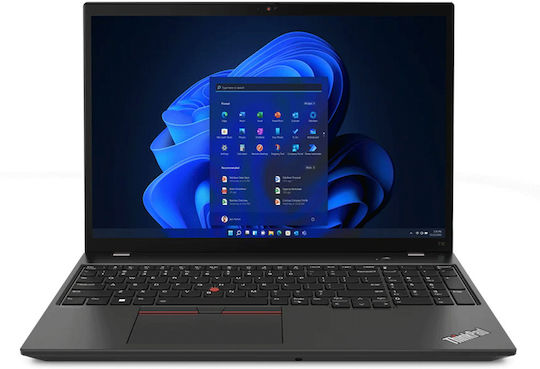 Lenovo ThinkPad T16 Gen 1 (Intel) 16" IPS QHD+ (i7-2022/16GB/512GB SSD/GeForce MX550/W11 Pro) Thunder Black (GR Keyboard)