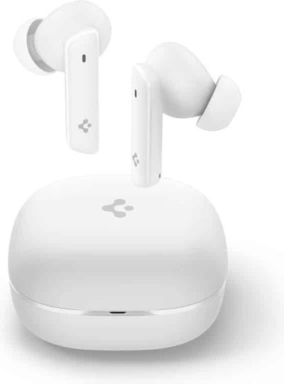 Spigen SA2402 ANC Pro In-ear Bluetooth Handsfree Earphones with Charging Case White view 5
