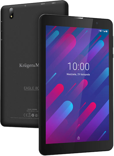 Kruger & Matz Eagle 806 4G 8" Tablet (3GB/32GB) Black view 5