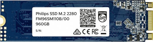 Philips FM96SM110B 960GB M.2 SSD with SATA III Connection view 1
