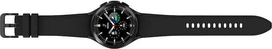 Samsung Galaxy Watch4 Classic 4G Stainless Steel 46mm Waterproof with eSIM and Heart Rate Monitor (Black) view 6