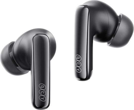 QCY MeloBuds N70i Bluetooth Handsfree Earphones with Sweat Resistance and Charging Case Black view 4
