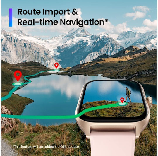 Amazfit GTS 4 Aluminium 43mm Waterproof Smartwatch with Heart Rate Monitor (Infinite Black) view 9