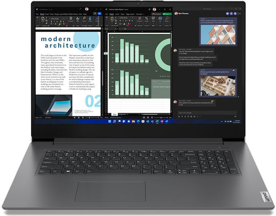Lenovo V17 G4 IRU 17.3" IPS FHD 144Hz (i5-13420H/16GB/512GB SSD/W11 Home) Iron Grey (ES Keyboard)