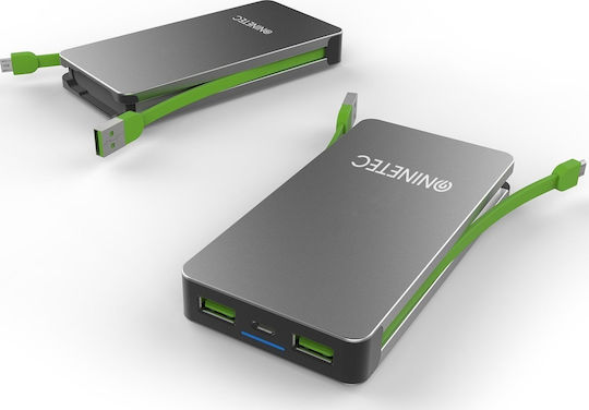 Ninetec NT-609 Power Bank 9000mAh with 2 USB-A Ports view 4