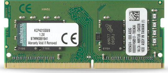 Kingston Valueram DDR3L With Module 1x8GB And Speed 1600 For Desktop KVR16LN11/8