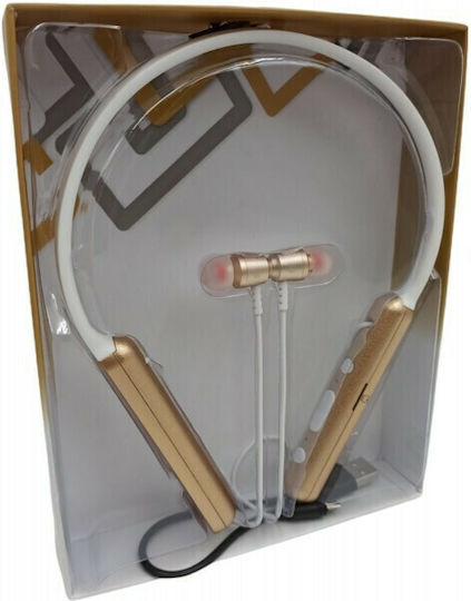 MS-T17 In-ear Bluetooth Handsfree Earphones with Sweat Resistance Gold