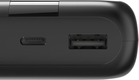 HAMA Performance 20 Power Bank 20000mAh with 2 USB-A Ports and USB-C Port Gray view 5