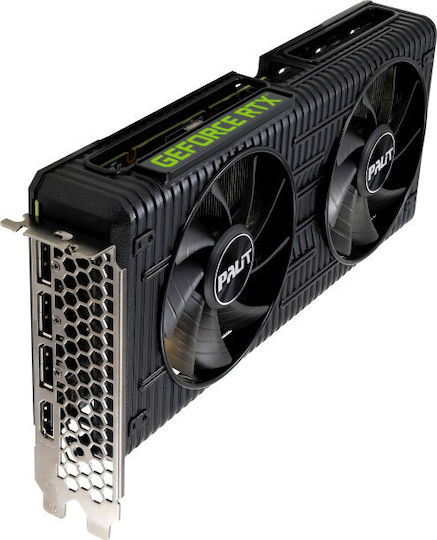 Palit GeForce RTX 3060 12GB GDDR6 Dual Graphics Card view 3