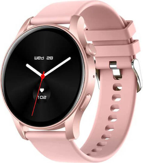 Colmi P73 Smartwatch with Heart Rate Monitor (Pink) view 2