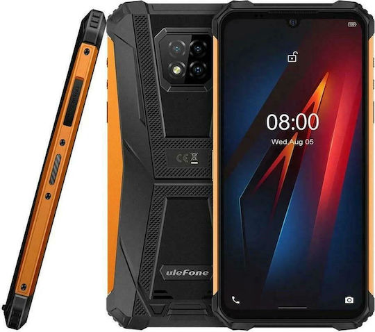 Ulefone Armor 8 Dual SIM (4GB/64GB) Resistant Smartphone Orange view 2