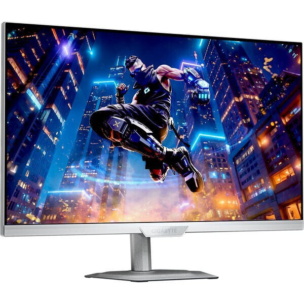 Gigabyte M27Q2 QD ICE IPS HDR Monitor 27" QHD 2560x1440 200Hz with 1ms GTG Response Time White view 2