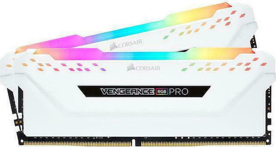 Corsair Vengeance RGB Pro DDR4 16GB RAM with 2x8GB Modules and Speed 3000 for Desktop CMW16GX4M2C3000C15W view 3