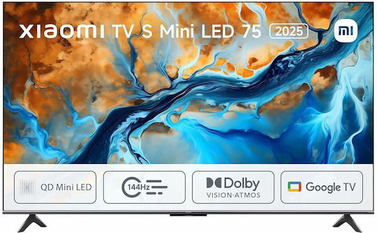 Xiaomi Smart Television 75" 4K UHD Mini LED L75MA-SPLEU HDR (2025) view 1