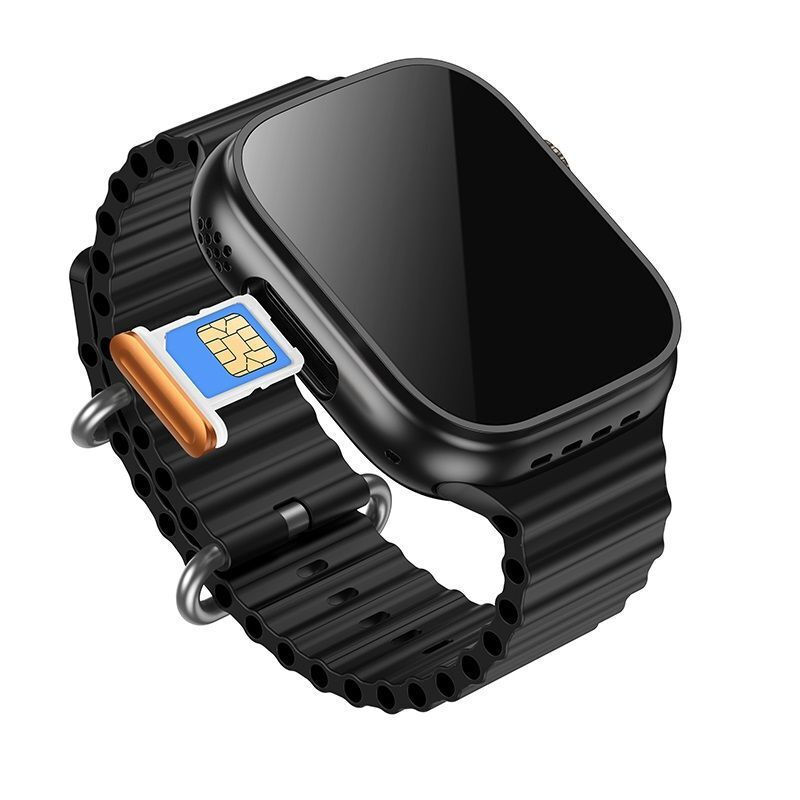 Hoco DYD01 Smartwatch with SIM (Black) view 4