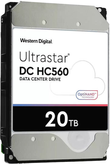 Western Digital Ultrastar DC HC560 SE 20TB HDD Hard Drive 3.5" SAS 3.0 7200rpm with 512MB Cache for NAS / Server 0F38652 view 3