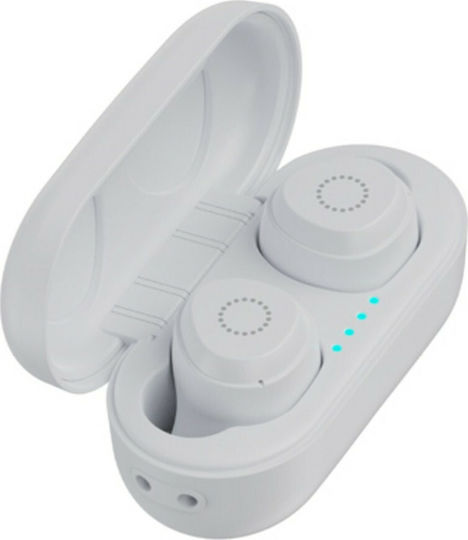 Joyroom JR-TL1 In-ear Bluetooth Handsfree Earphones with Sweat Resistance and Charging Case White view 2