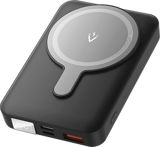 Vention FHTB0 MagSafe Power Bank 10000mAh 22.5W with USB-A Port and USB-C Port Power Delivery Black