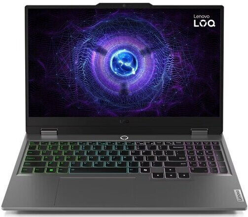 Lenovo LOQ 15IRX9 15.6" IPS FHD 144Hz (i7-13650HX/16GB/1TB SSD/GeForce RTX 4060/W11 Home) Luna Grey (GR Keyboard) view 1