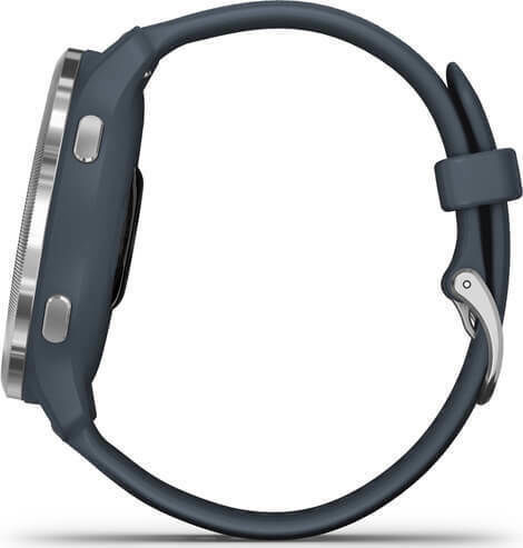 Garmin Venu 2 Stainless Steel 45mm Waterproof Smartwatch with Heart Rate Monitor (Silver / Granite) view 8