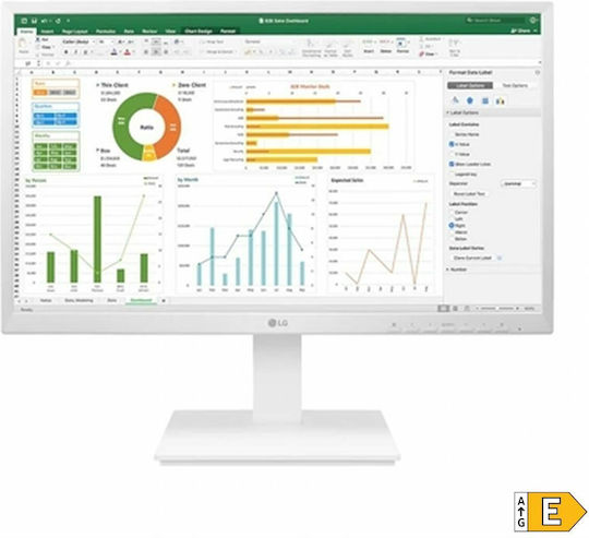 LG 27BK55YP-W IPS Monitor 27" FHD 1920x1080 with Response Time 5ms GTG vue 4