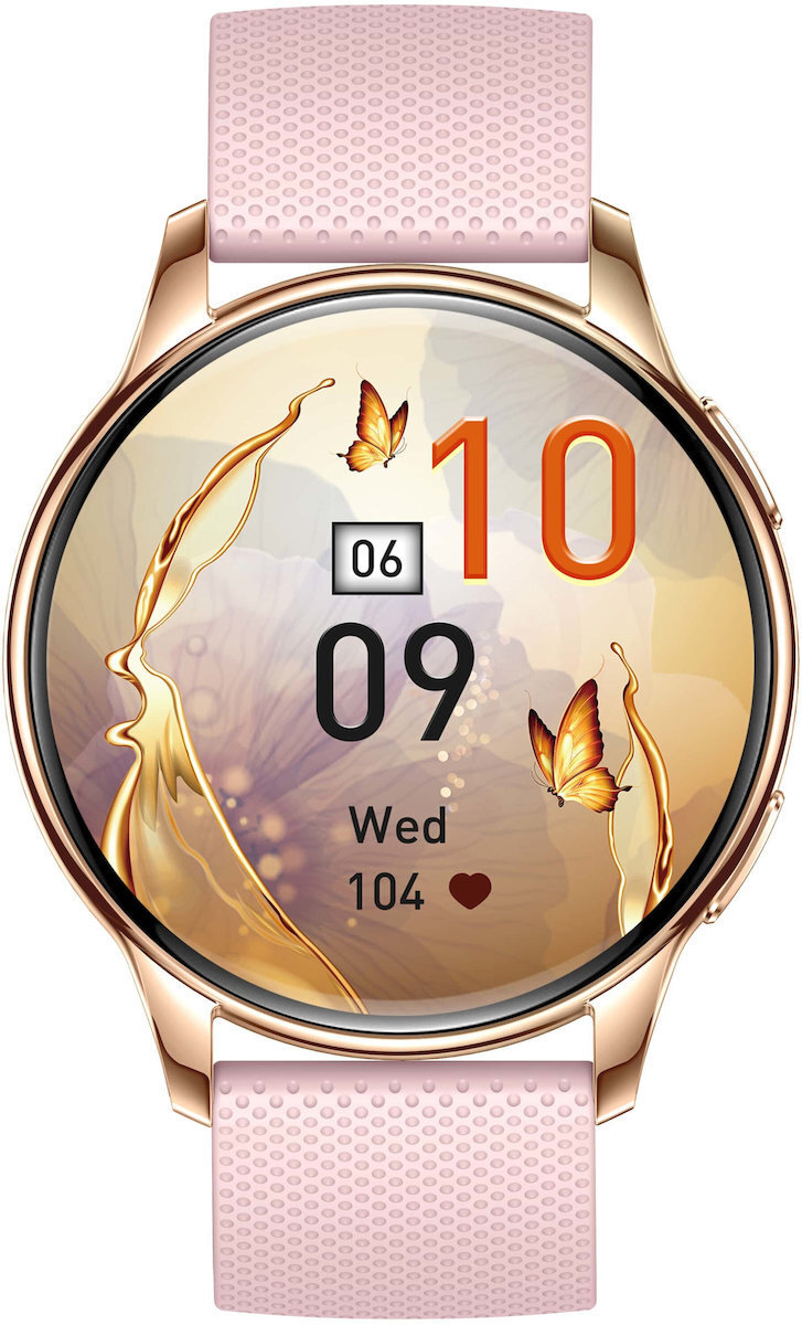 Luna Smartwatch with Heart Rate Monitor Erme Gold view 4