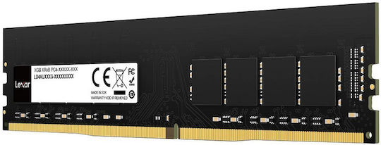 Lexar DDR4 Memory RAM with 1x8GB Module and Speed 3200 for Desktop LD4U08G32C22ST BGS