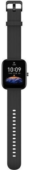 Amazfit Bip 3 Pro 45mm Waterproof Smartwatch with Heart Rate Monitor (Black) view 4