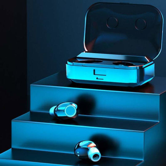 In-ear Bluetooth Handsfree Earphones with Charging Case Black view 5