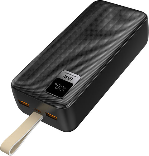 Naxius Power Bank 30000mAh 65W Black view 1