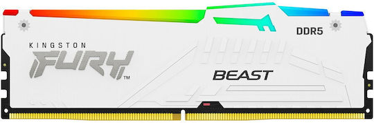Kingston Fury Beast DDR5 with Module 1x16GB and Speed 6000 for Desktop KF560C36BWE2-16 vue 5
