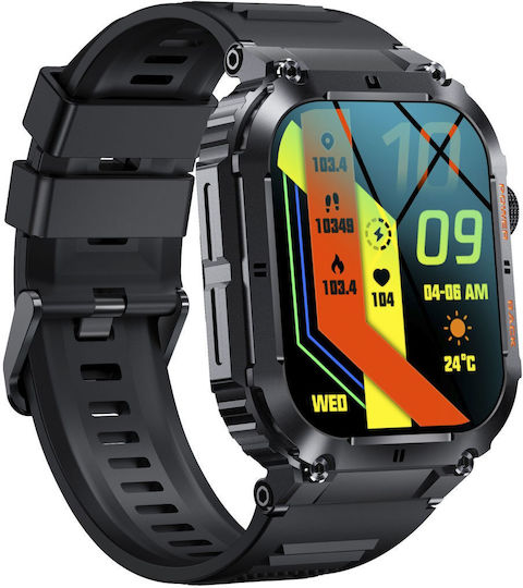 Denver SW-181 Smartwatch with Heart Rate Monitor (Black) vue 4