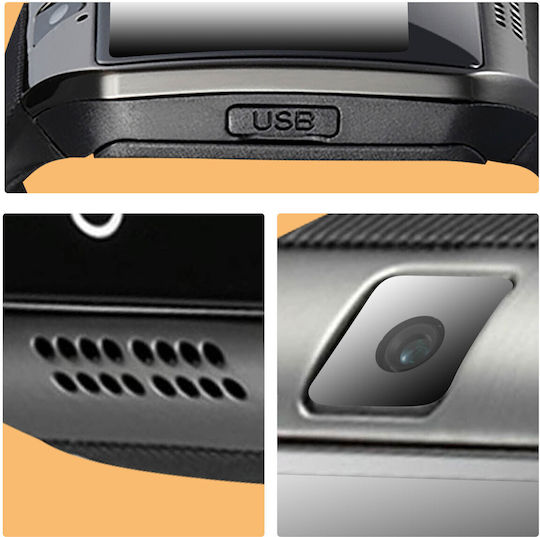 Avizar WATCH-3A Smartwatch with Heart Rate Monitor (Black) view 3