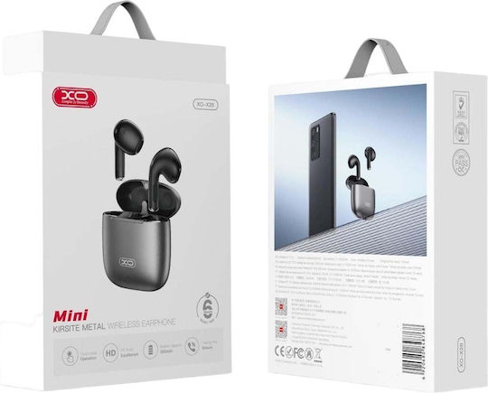 XO X28 Zinc Alloy TWS In-ear Bluetooth Handsfree Earphones with Charging Case Tarnish vue 4
