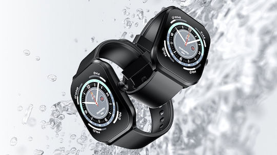 Infinix XWatch 3 Plus with Heart Rate Monitor (Black) view 3