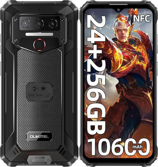Oukitel WP23 Plus Dual SIM (8GB/256GB) Resistant Smartphone Black view 2