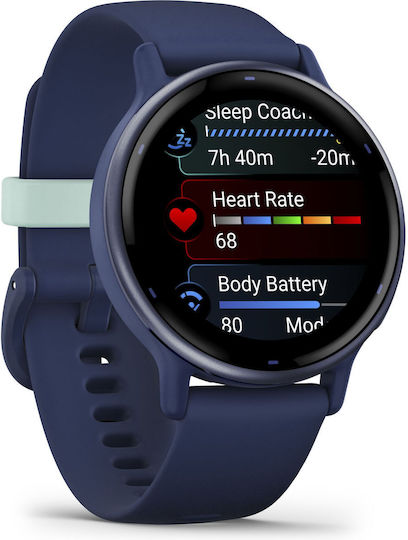 Garmin Vivoactive 5 Aluminium 42mm Waterproof Smartwatch with Heart Rate Monitor (Royal Blue) view 6