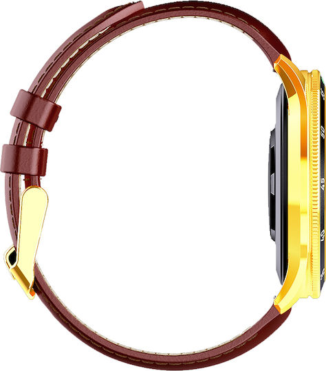 Manta SWT06BP Smartwatch with Heart Rate Monitor (Brown) view 3