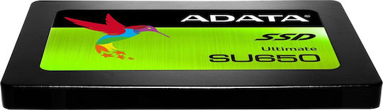 Adata Ultimate SU650 3D NAND SSD 120GB 2.5'' Type with SATA III Connection ASU650SS-120GT-R Ansicht 2
