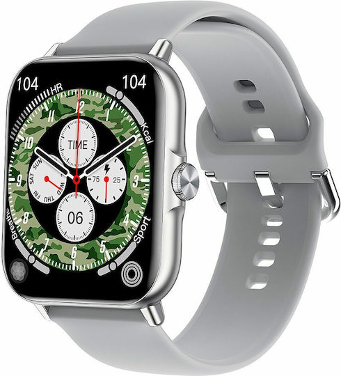 Microwear A01 Smartwatch (Silver) view 1