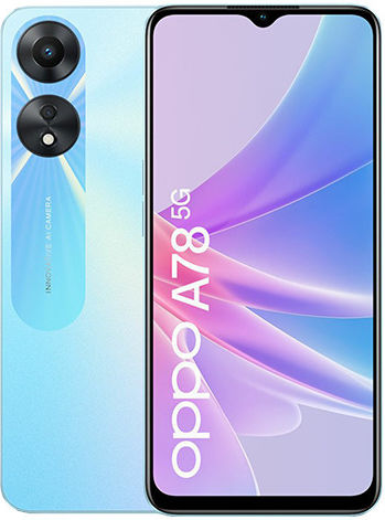Oppo A78 5G Dual SIM (4GB/128GB) Glowing Blue view 1