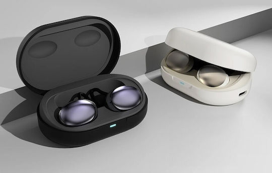 HiFuture FUSION In-ear Bluetooth Handsfree Earphones with Charging Case Ivory White vue 4