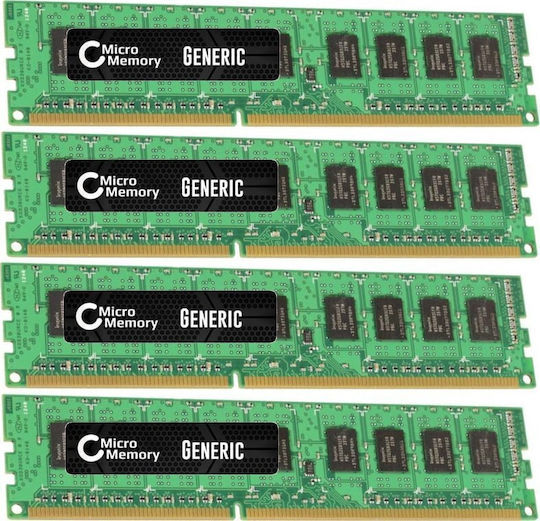 CoreParts 32GB DDR3 RAM with 4 Modules (4x8GB) and 1600 Speed for Desktop (MMH3818/32GB) view 2