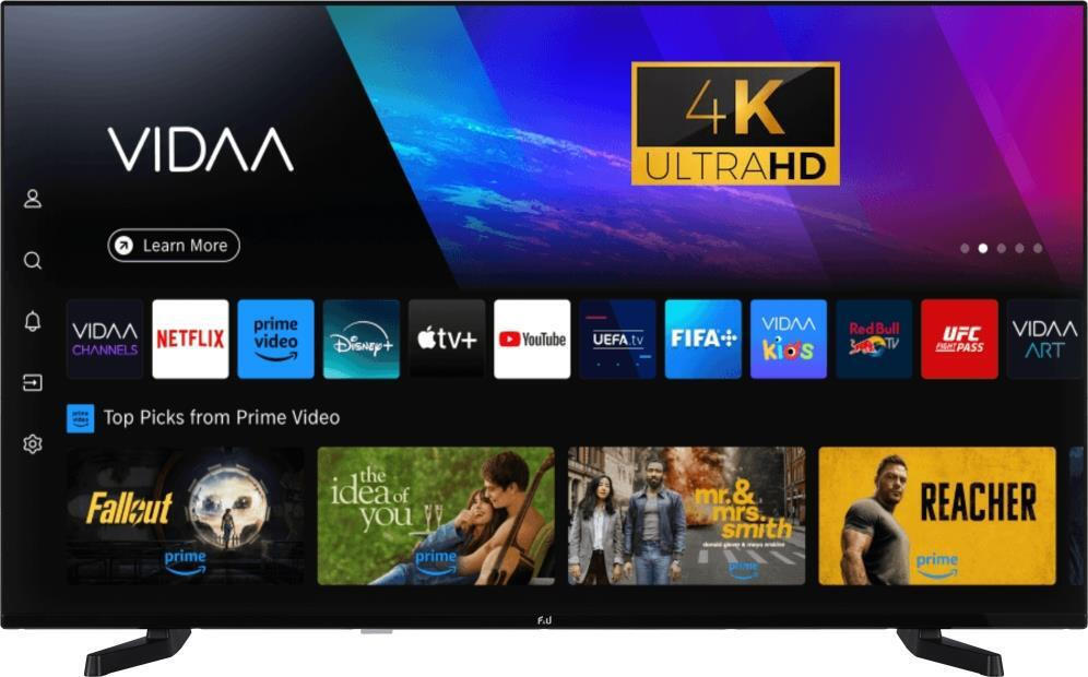 F&U Smart Television 50" 4K UHD LED FLV50501UH HDR (2025)
